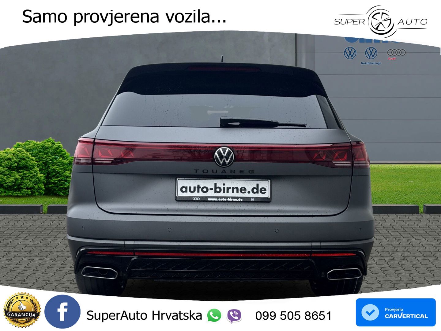 Volkswagen Touareg 3.0 V6 TDI (286 KS) 4MOTION Tiptronic ZRAČNI+ACC+GR SJED+KAM+PANO