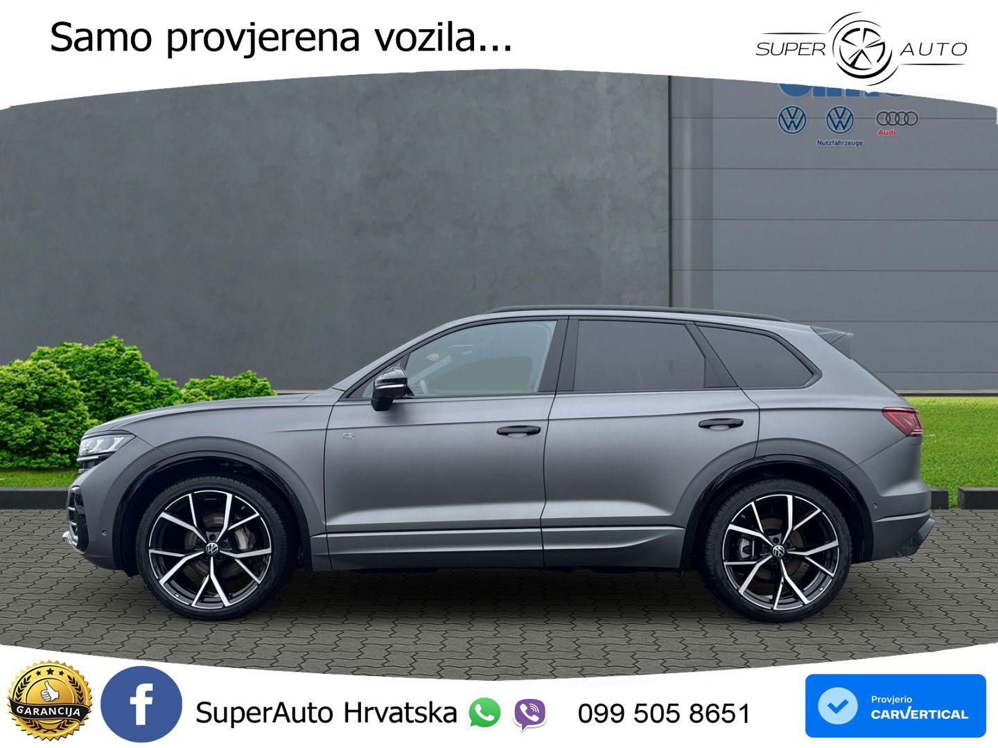 Volkswagen Touareg 3.0 V6 TDI (286 KS) 4MOTION Tiptronic ZRAČNI+ACC+GR SJED+KAM+PANO