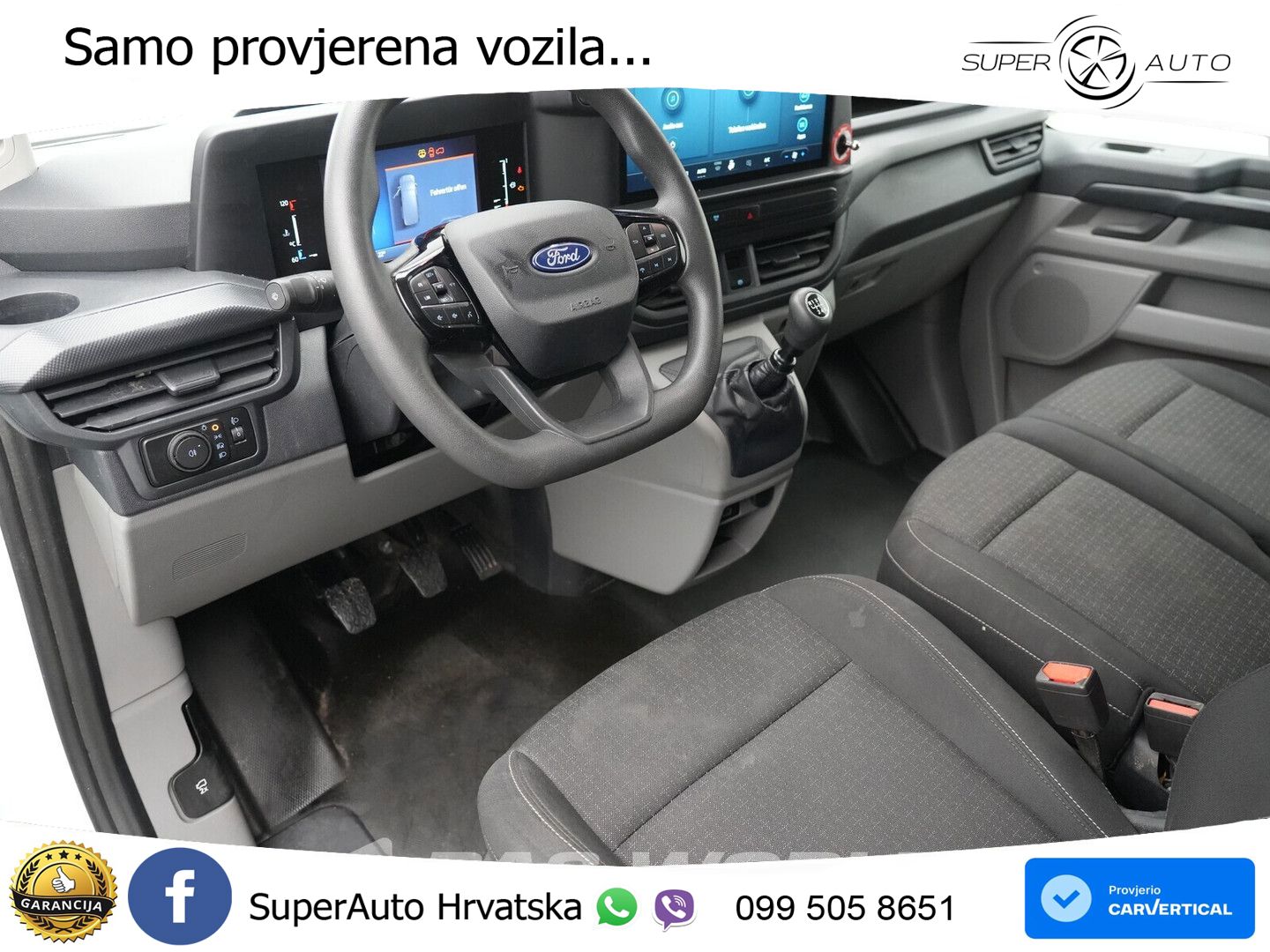 Ford Transit Custom 110pk !!Engine broken!! Airco Cru 110 KS