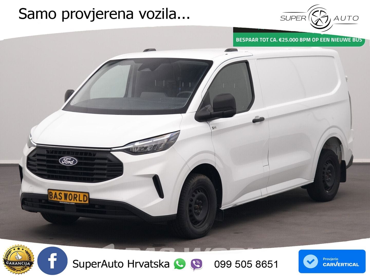 Ford Transit Custom 110pk !!Engine broken!! Airco Cru 110 KS