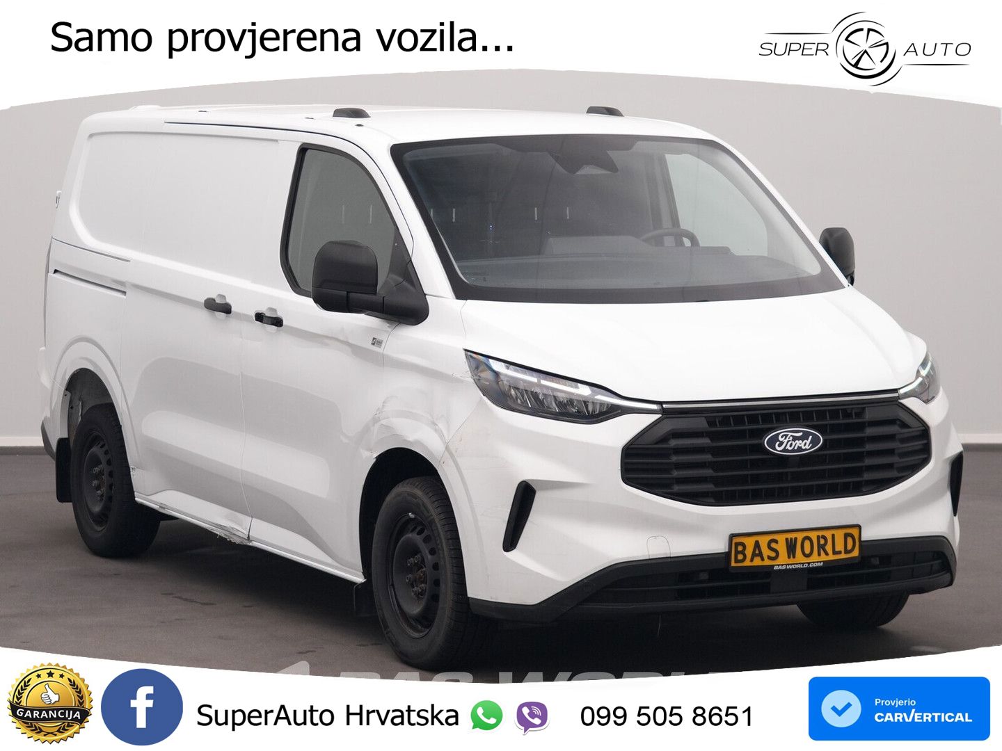 Ford Transit Custom 110pk !!Engine broken!! Airco Cru 110 KS
