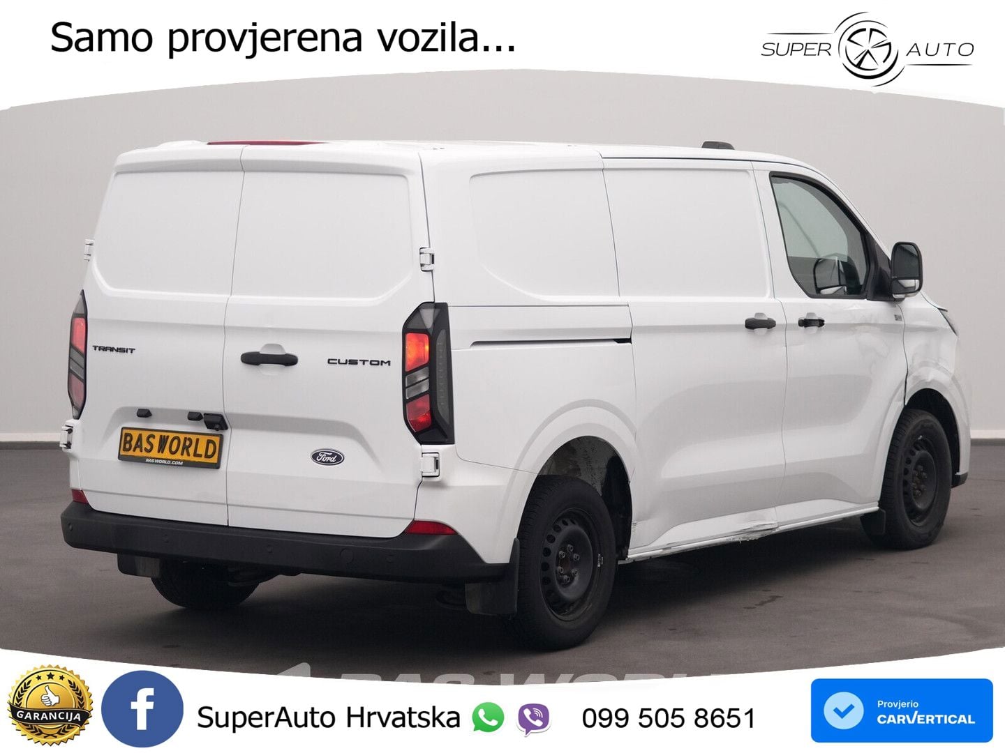 Ford Transit Custom 110pk !!Engine broken!! Airco Cru 110 KS