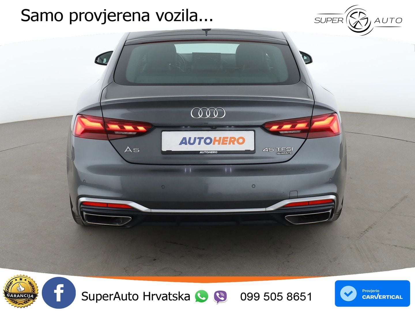 Audi A5 Sportback 45 TFSI (245 KS) quattro ultra S tronic S line MATRIX+GR SJED+KAM