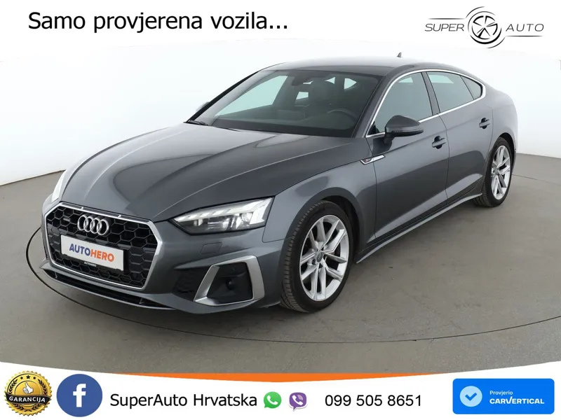 Audi A5 Sportback 45 TFSI (245 KS) quattro ultra S tronic S line MATRIX+GR SJED+KAM
