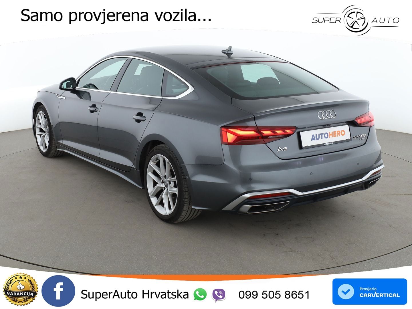 Audi A5 Sportback 45 TFSI (245 KS) quattro ultra S tronic S line MATRIX+GR SJED+KAM