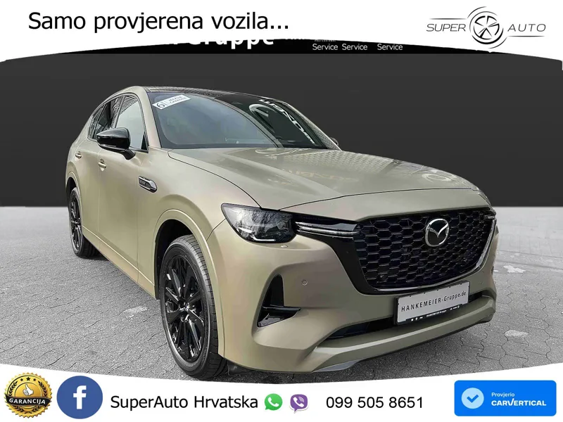 Mazda CX-60 3.3 e-Skyactiv D (254 KS) AWD Automatic MATRIX+GR SJED+KAM