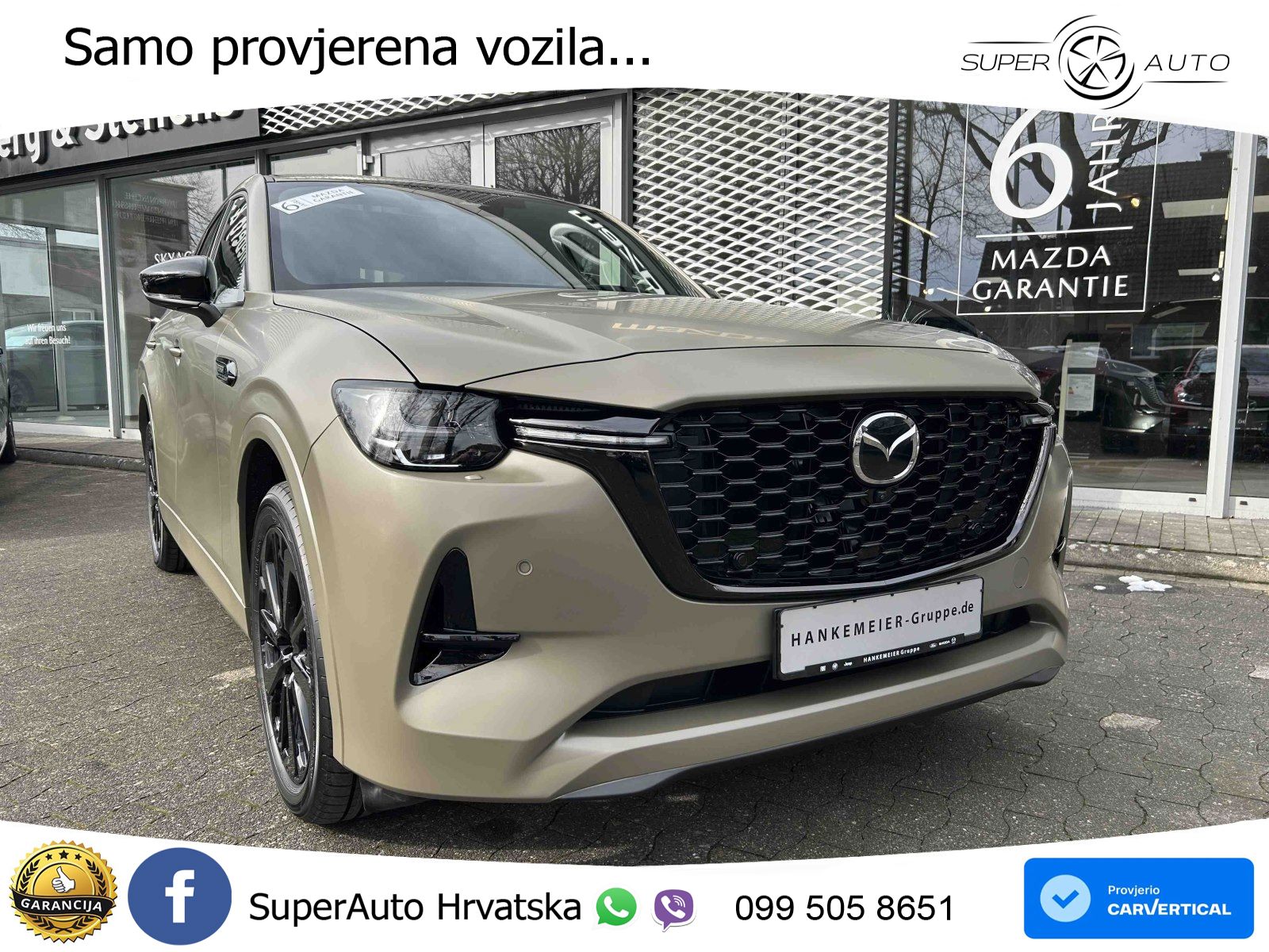 Mazda CX-60 3.3 e-Skyactiv D (254 KS) AWD Automatic MATRIX+GR SJED+KAM