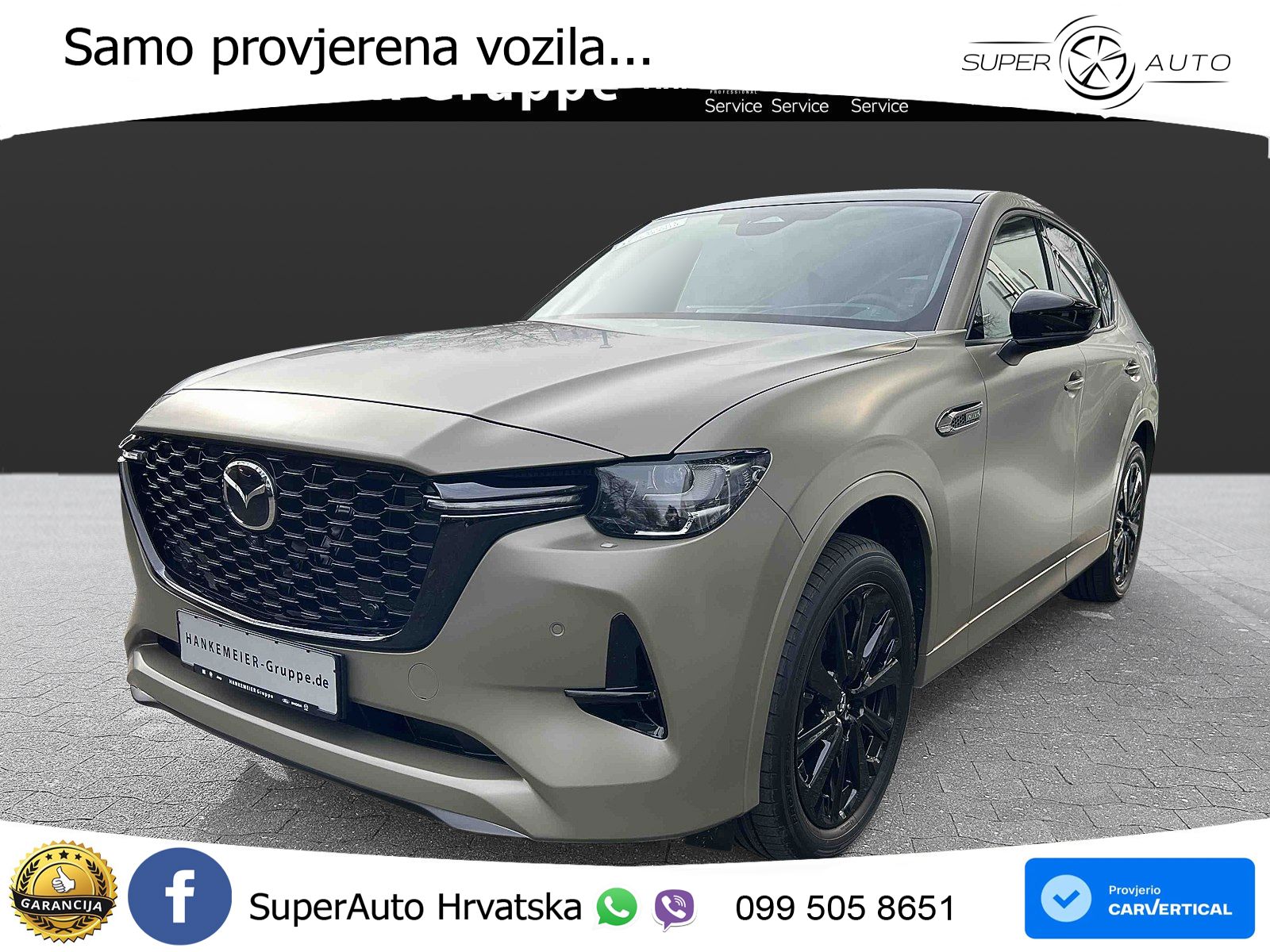 Mazda CX-60 3.3 e-Skyactiv D (254 KS) AWD Automatic MATRIX+GR SJED+KAM