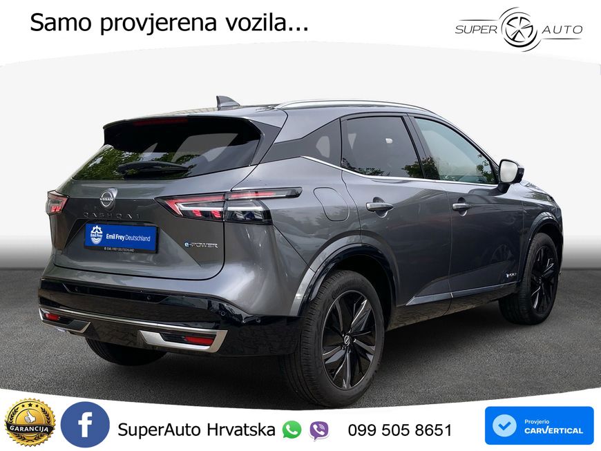 Nissan Qashqai e-POWER 1.5 VC-T (190 KS) Automatic Tekna LED+GR SJED+ACC