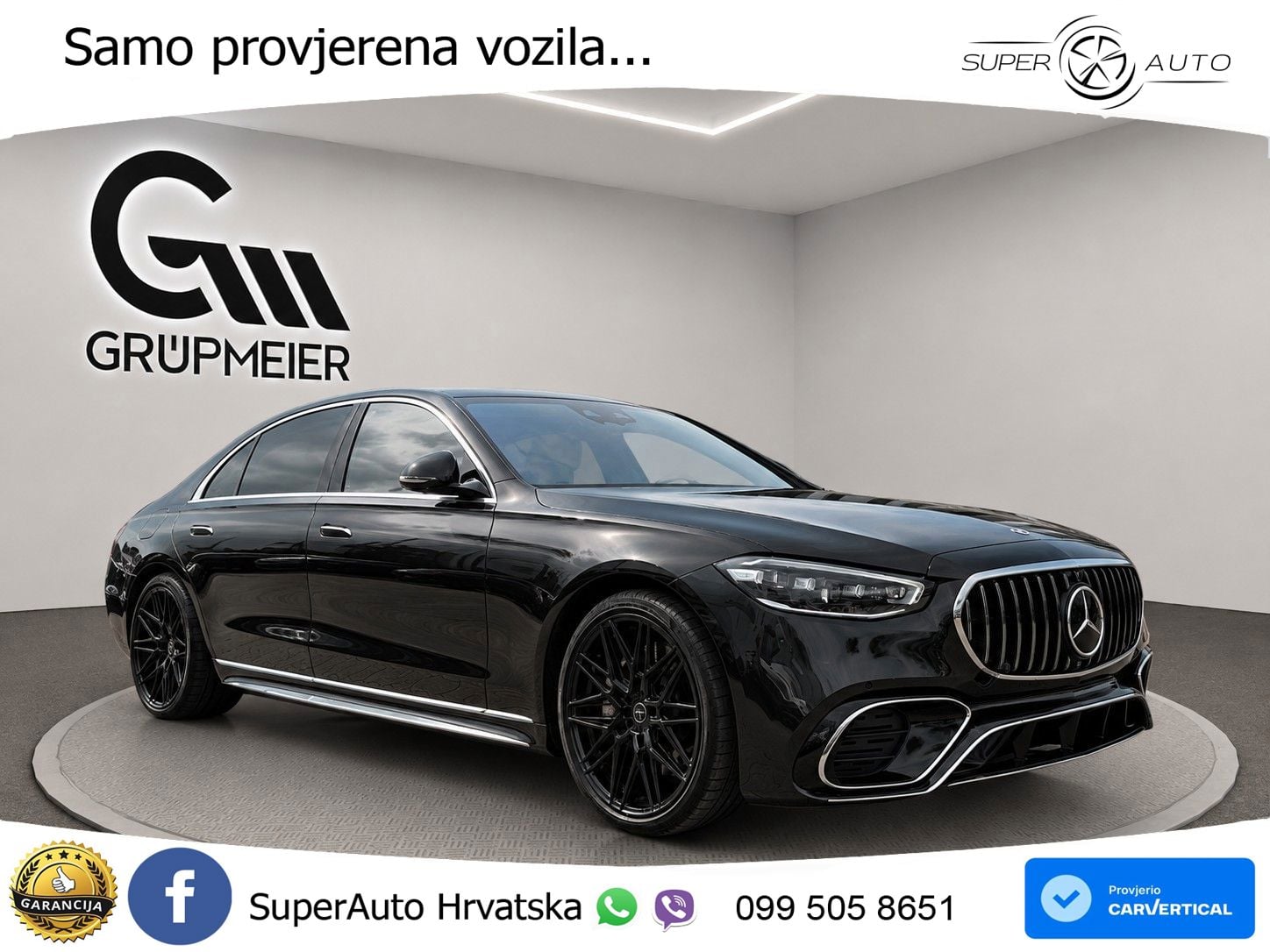 Mercedes S 500 (435 KS) EQ Boost 4MATIC 9G-TRONIC AMG ACC+HEAD+4xGR SJED+360+PANO