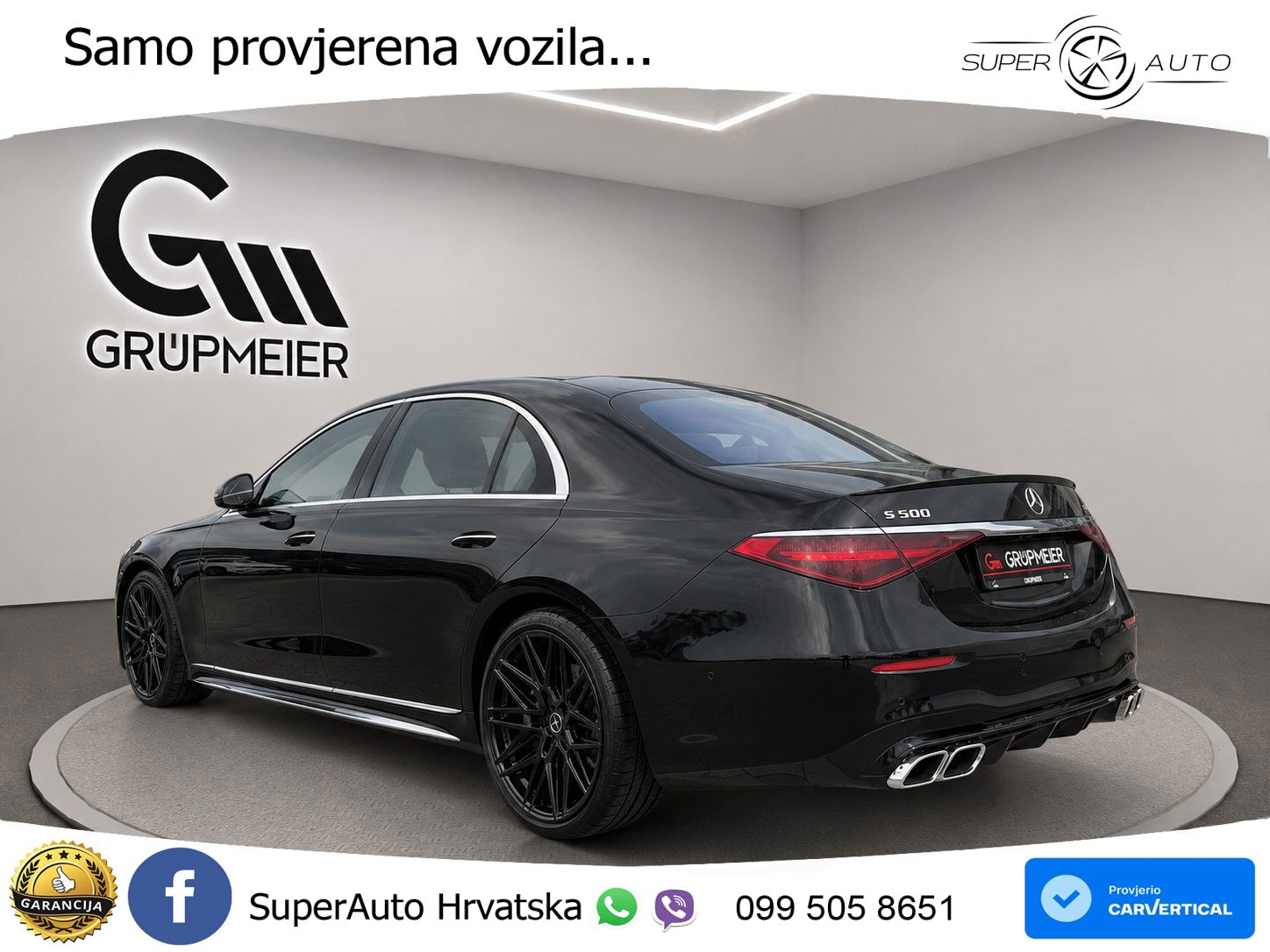 Mercedes S 500 (435 KS) EQ Boost 4MATIC 9G-TRONIC AMG ACC+HEAD+4xGR SJED+360+PANO