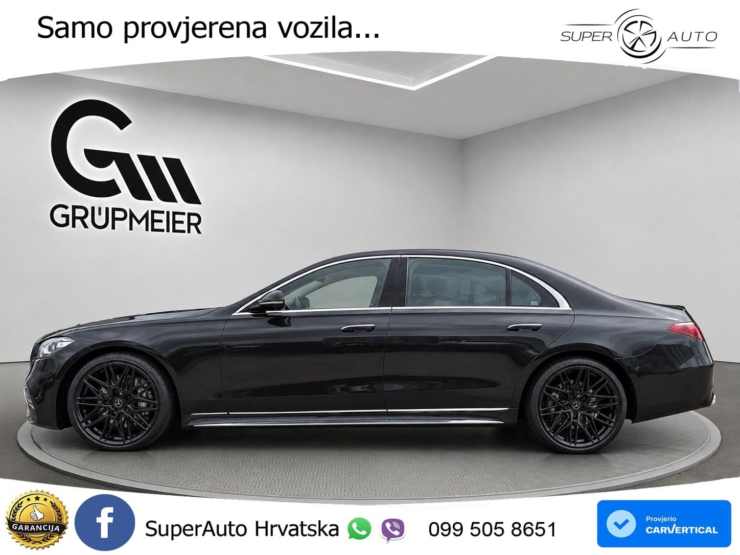 Mercedes S 500 (435 KS) EQ Boost 4MATIC 9G-TRONIC AMG ACC+HEAD+4xGR SJED+360+PANO