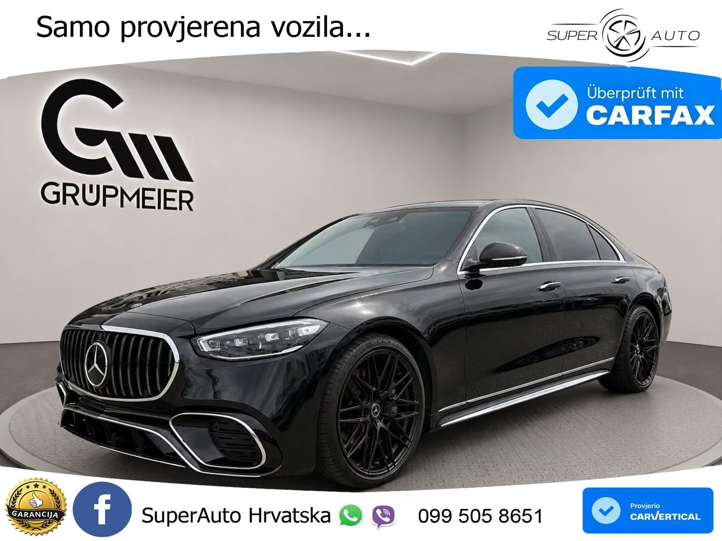Mercedes S 500 (435 KS) EQ Boost 4MATIC 9G-TRONIC AMG ACC+HEAD+4xGR SJED+360+PANO