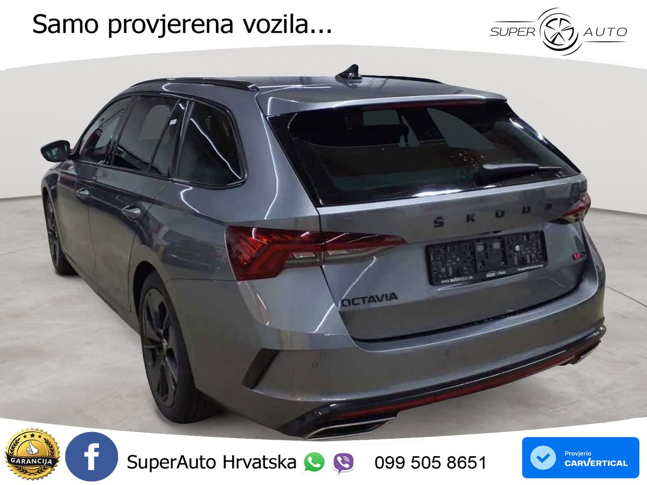 Škoda Octavia Combi RS 2.0 TDI (200 KS) DSG