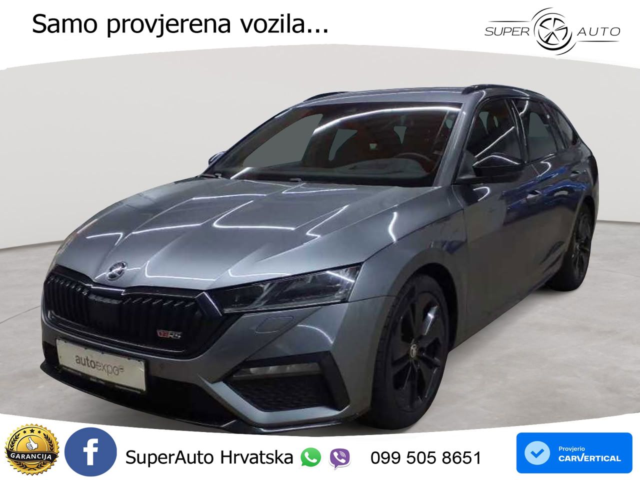 Škoda Octavia Combi RS 2.0 TDI (200 KS) DSG