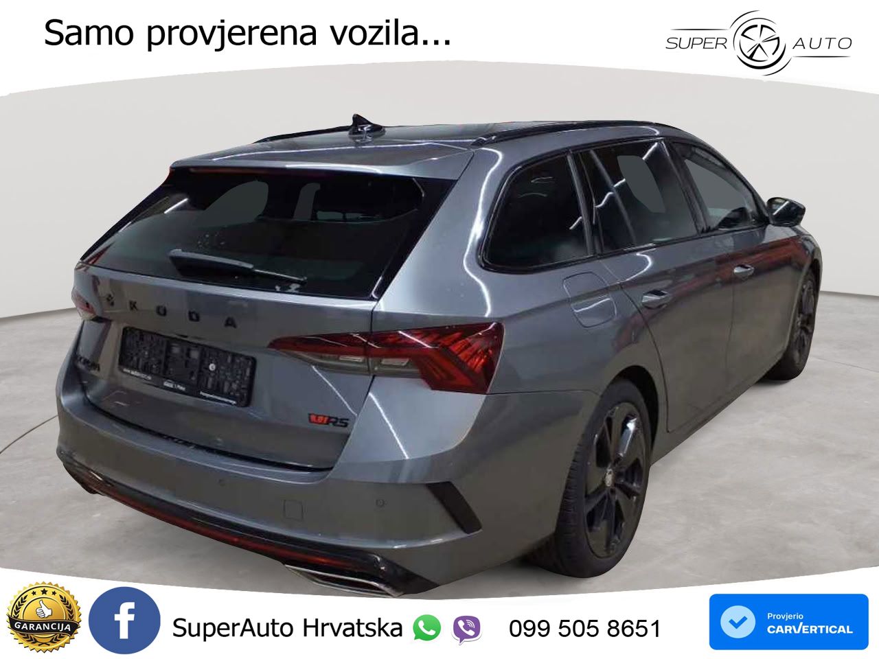 Škoda Octavia Combi RS 2.0 TDI (200 KS) DSG