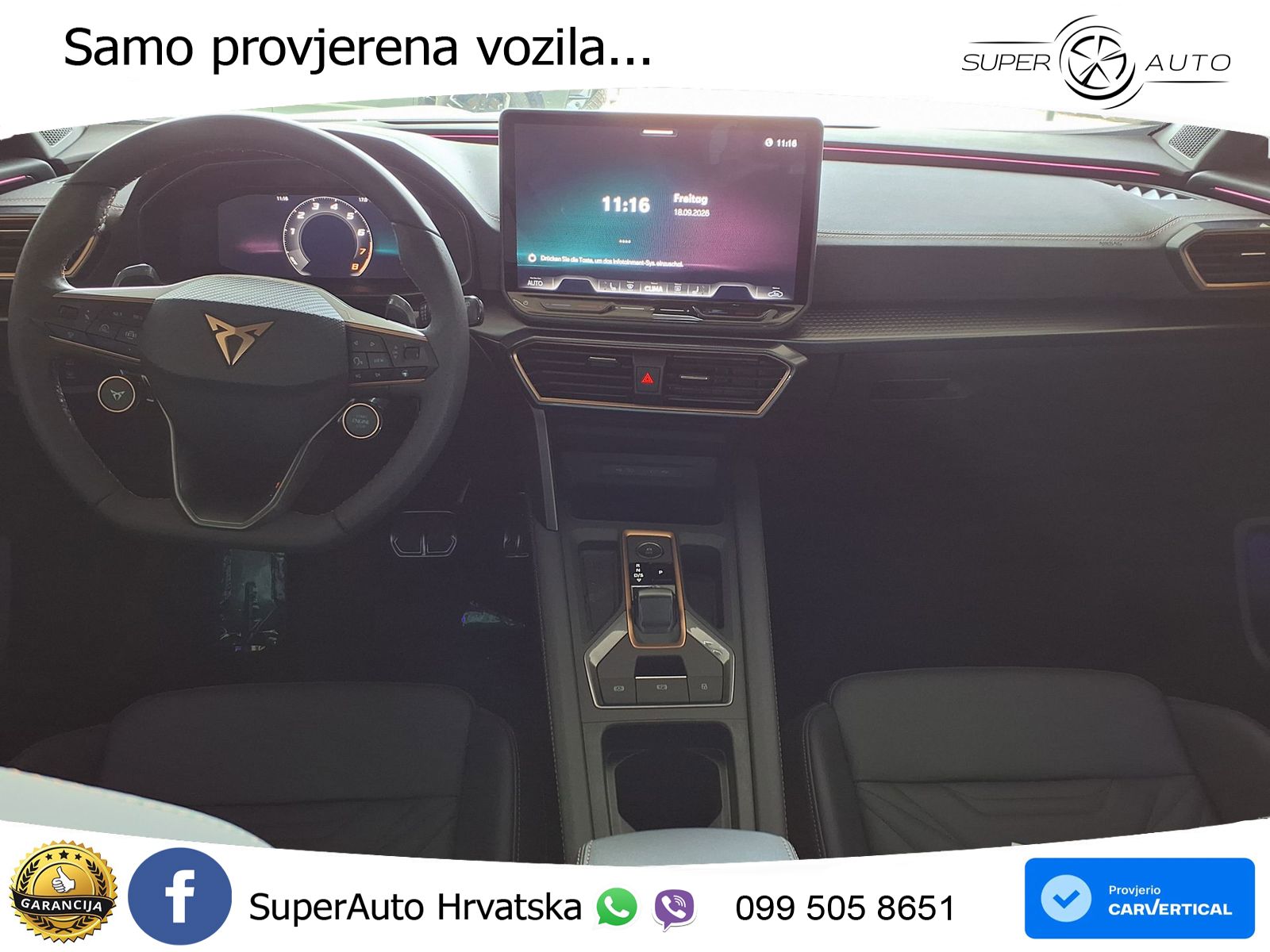 Cupra Formentor VZ5 2.5 TSI (390 KS) 4Drive DSG MATRIX+GR SJED+KAM