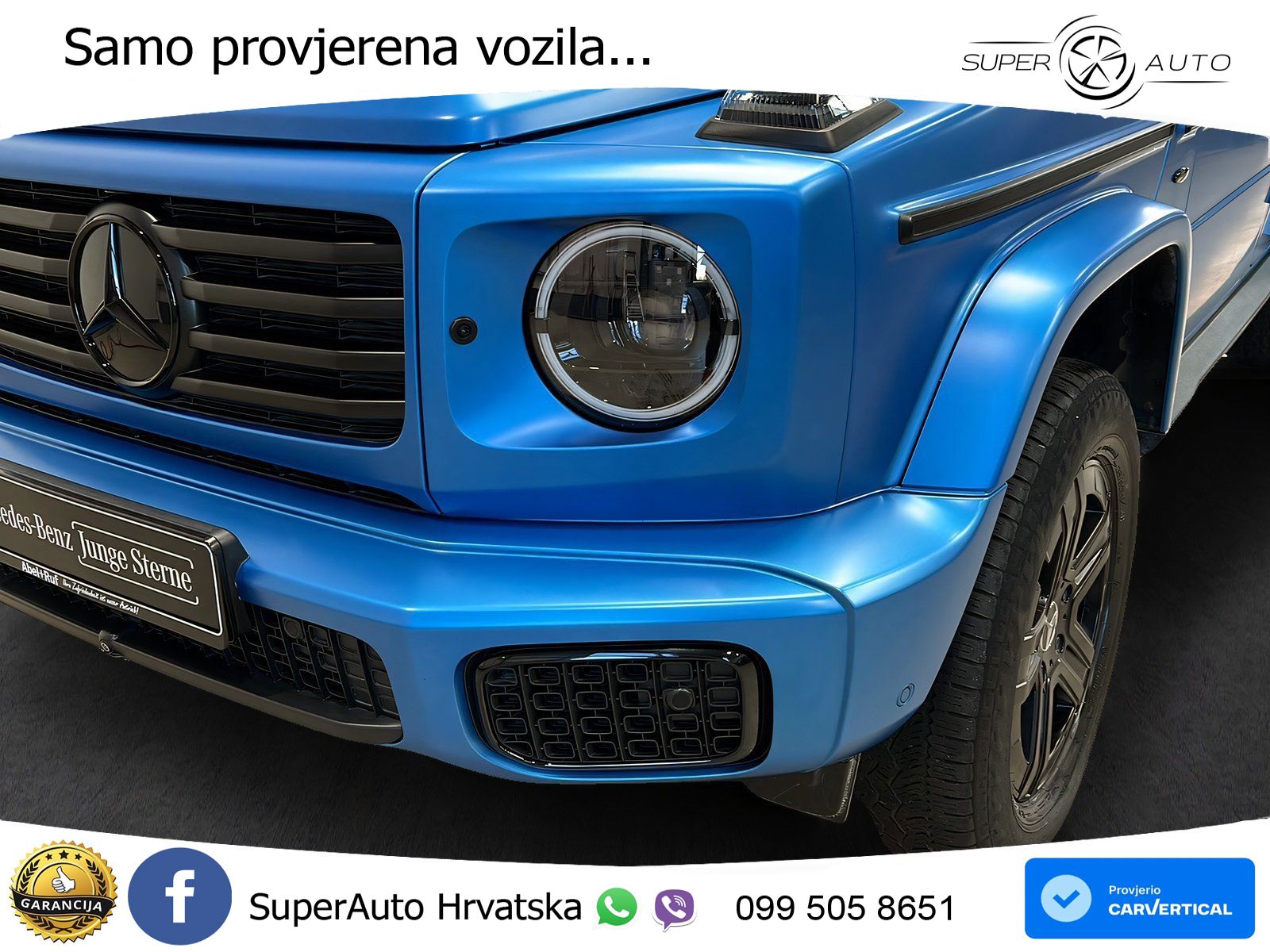 Mercedes G 580 EQ Long 116 kWh (587 KS) 4MATIC LED+ACC