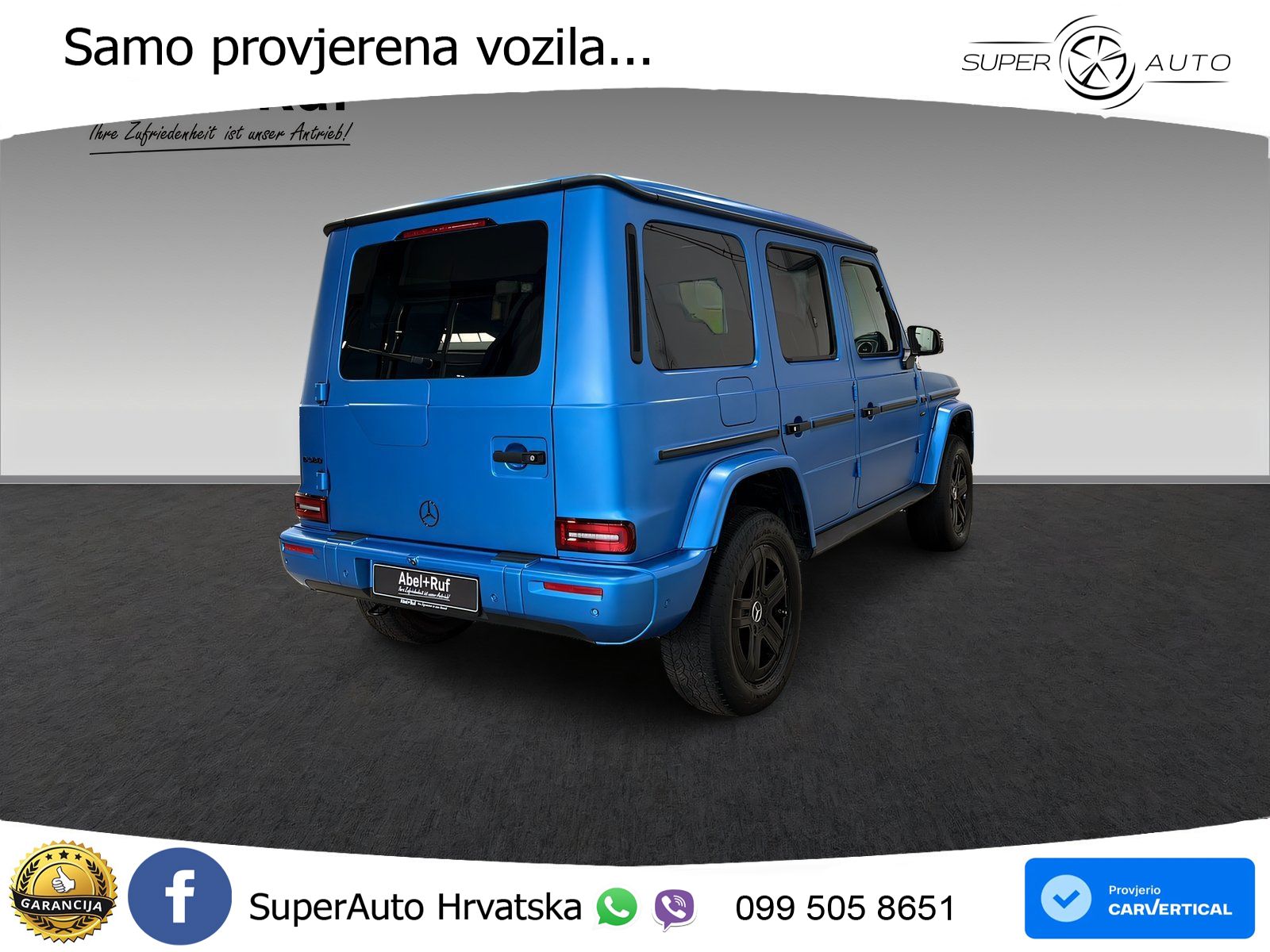 Mercedes G 580 EQ Long 116 kWh (587 KS) 4MATIC LED+ACC