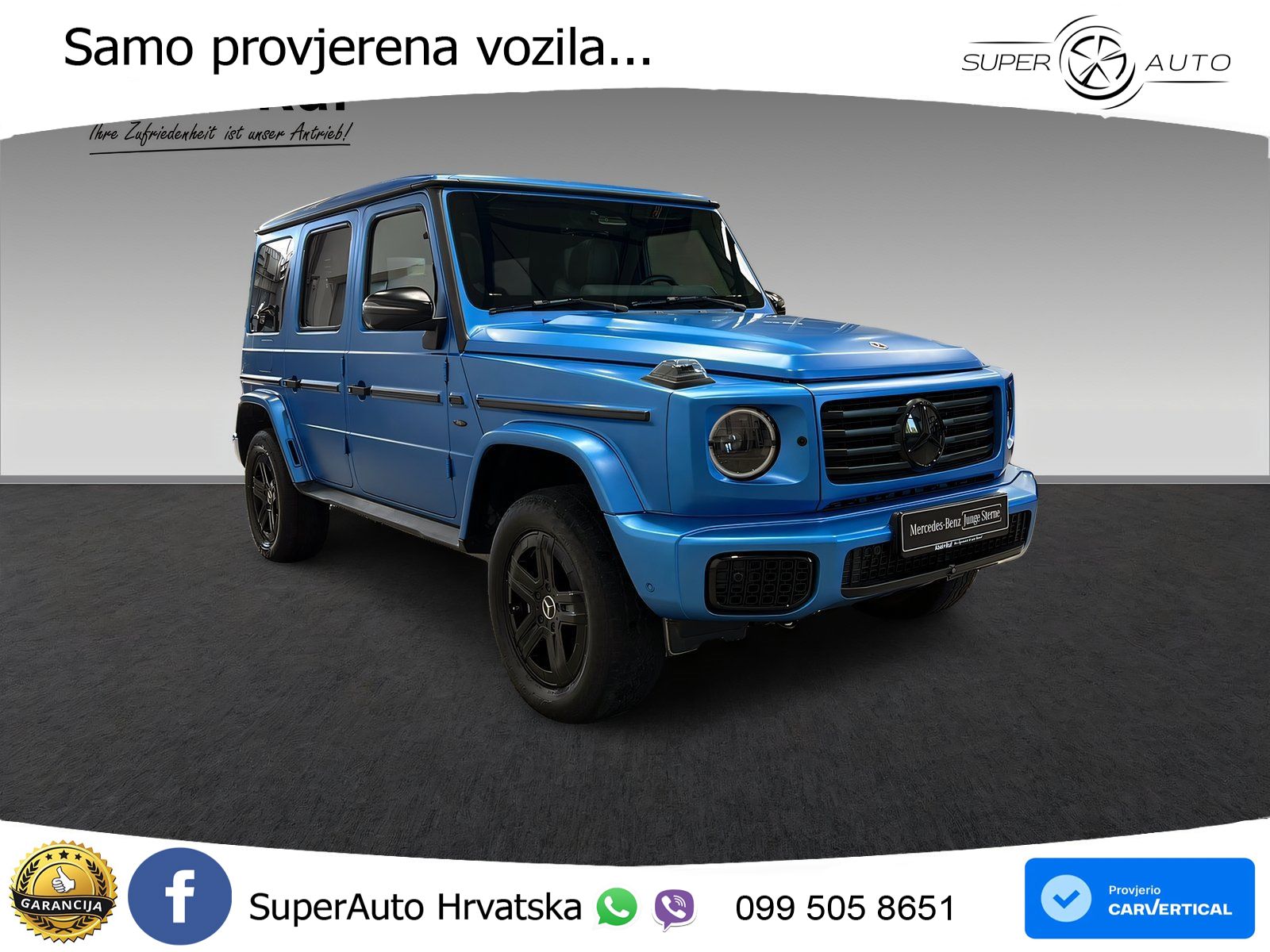 Mercedes G 580 EQ Long 116 kWh (587 KS) 4MATIC LED+ACC