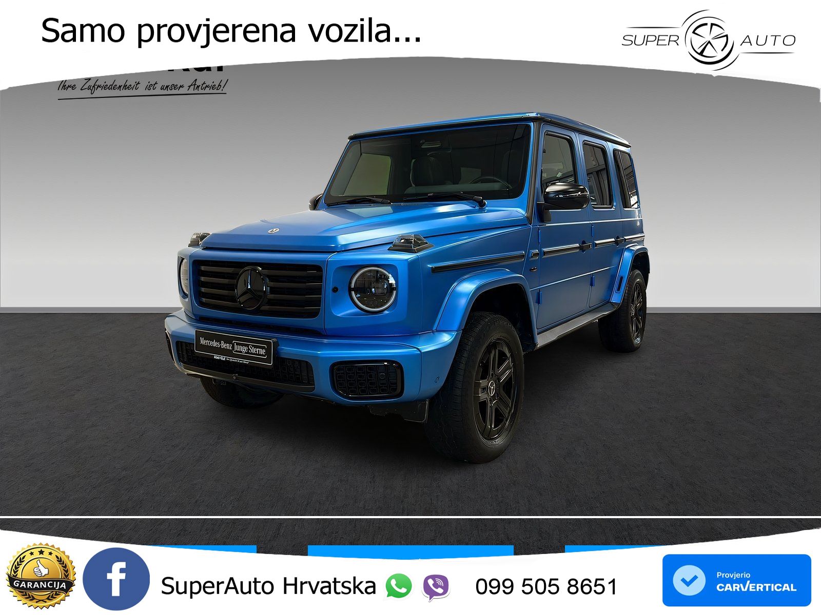 Mercedes G 580 EQ Long 116 kWh (587 KS) 4MATIC LED+ACC