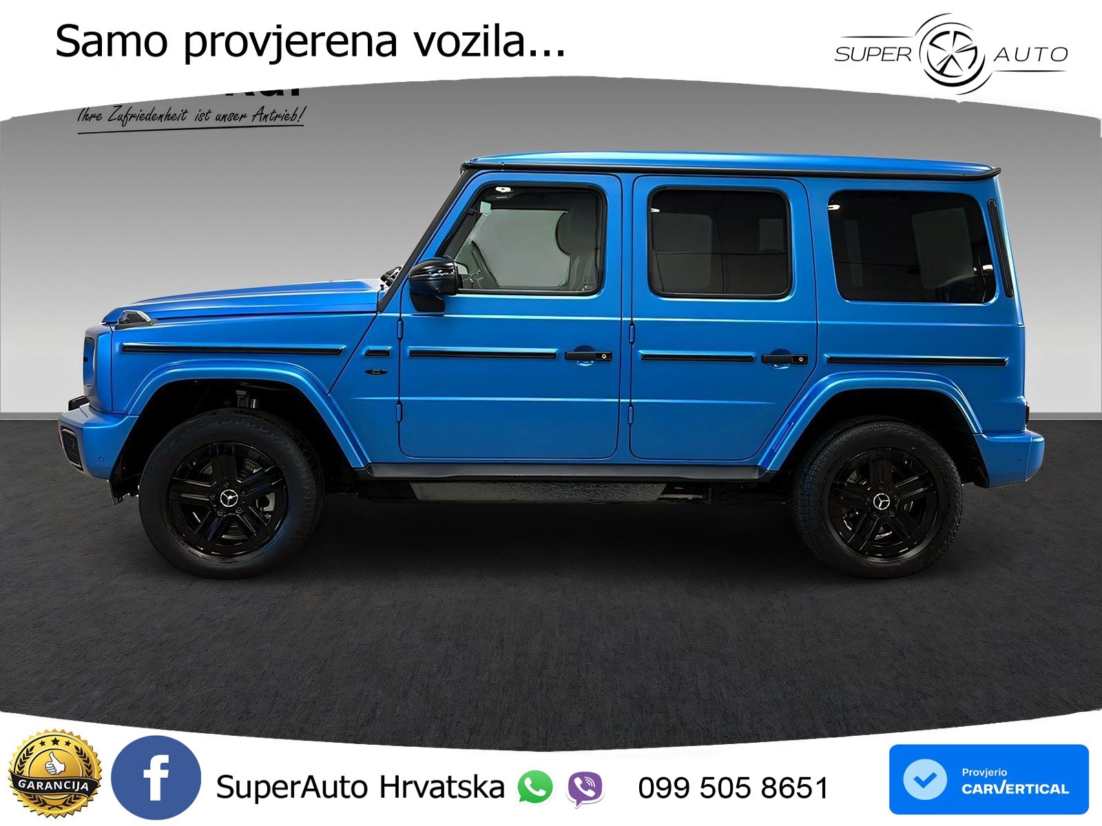 Mercedes G 580 EQ Long 116 kWh (587 KS) 4MATIC LED+ACC