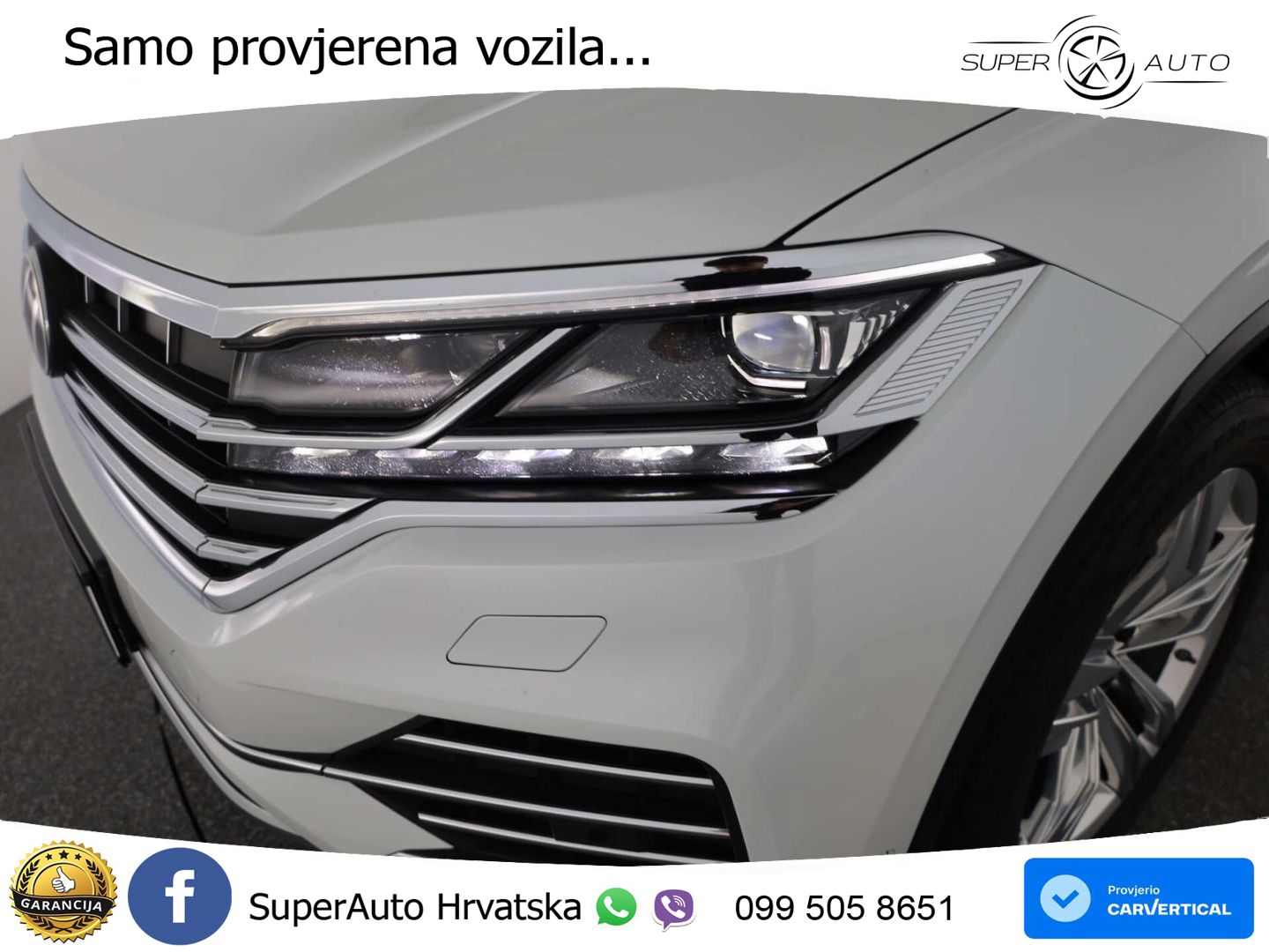 Volkswagen Touareg 3.0 V6 TDI (286 KS) 4MOTION Tiptronic ZRAČNI+ACC+4xGR SJED+KAM
