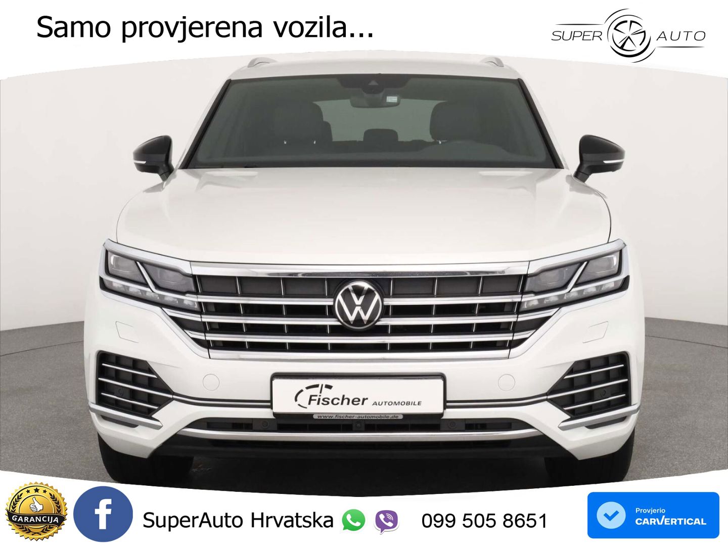 Volkswagen Touareg 3.0 V6 TDI (286 KS) 4MOTION Tiptronic ZRAČNI+ACC+4xGR SJED+KAM