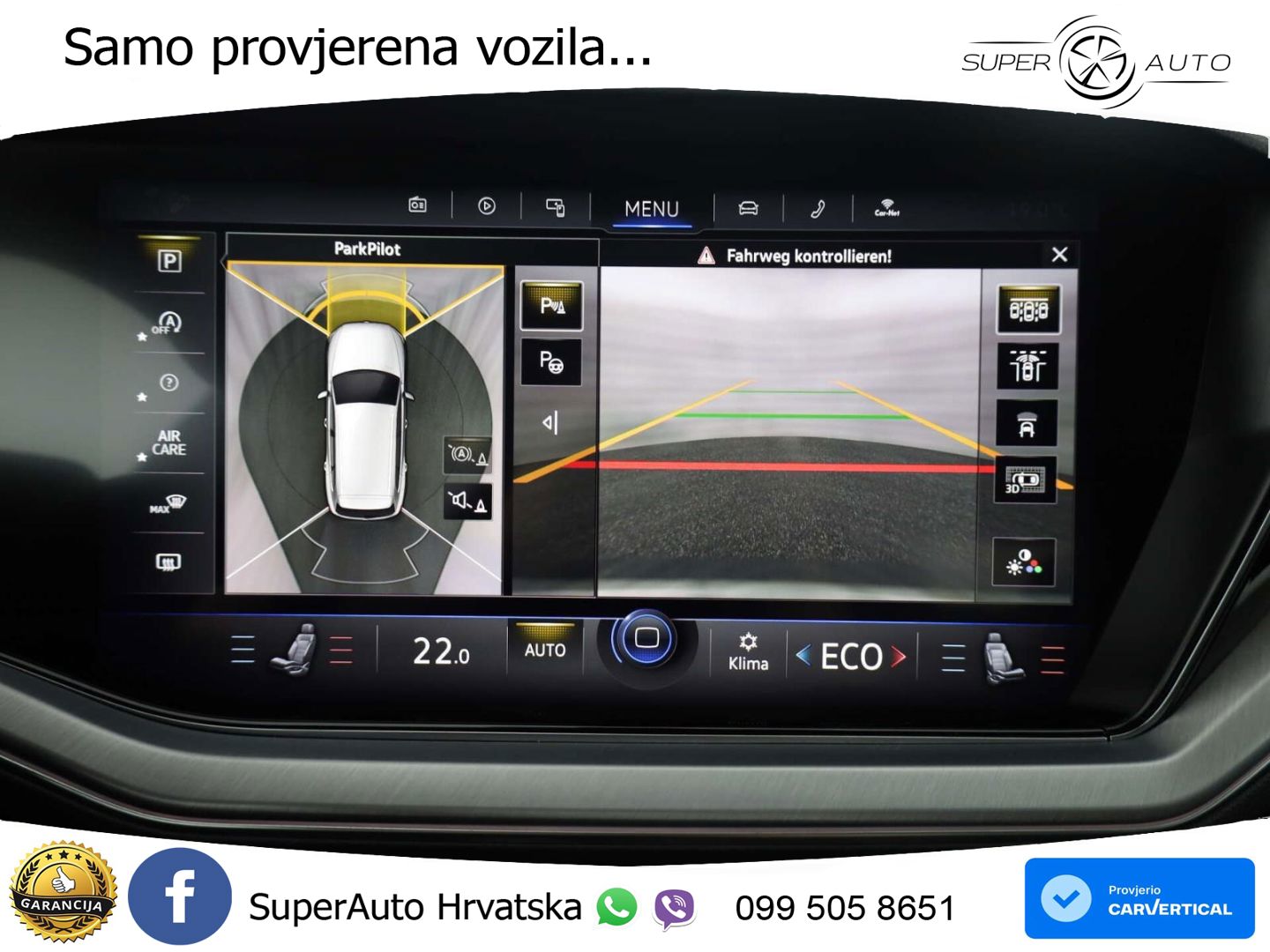 Volkswagen Touareg 3.0 V6 TDI (286 KS) 4MOTION Tiptronic ZRAČNI+ACC+4xGR SJED+KAM