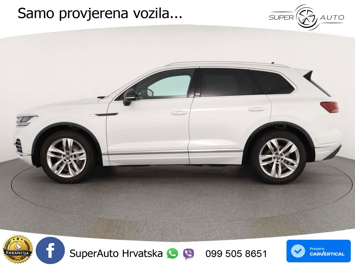 Volkswagen Touareg 3.0 V6 TDI (286 KS) 4MOTION Tiptronic ZRAČNI+ACC+4xGR SJED+KAM