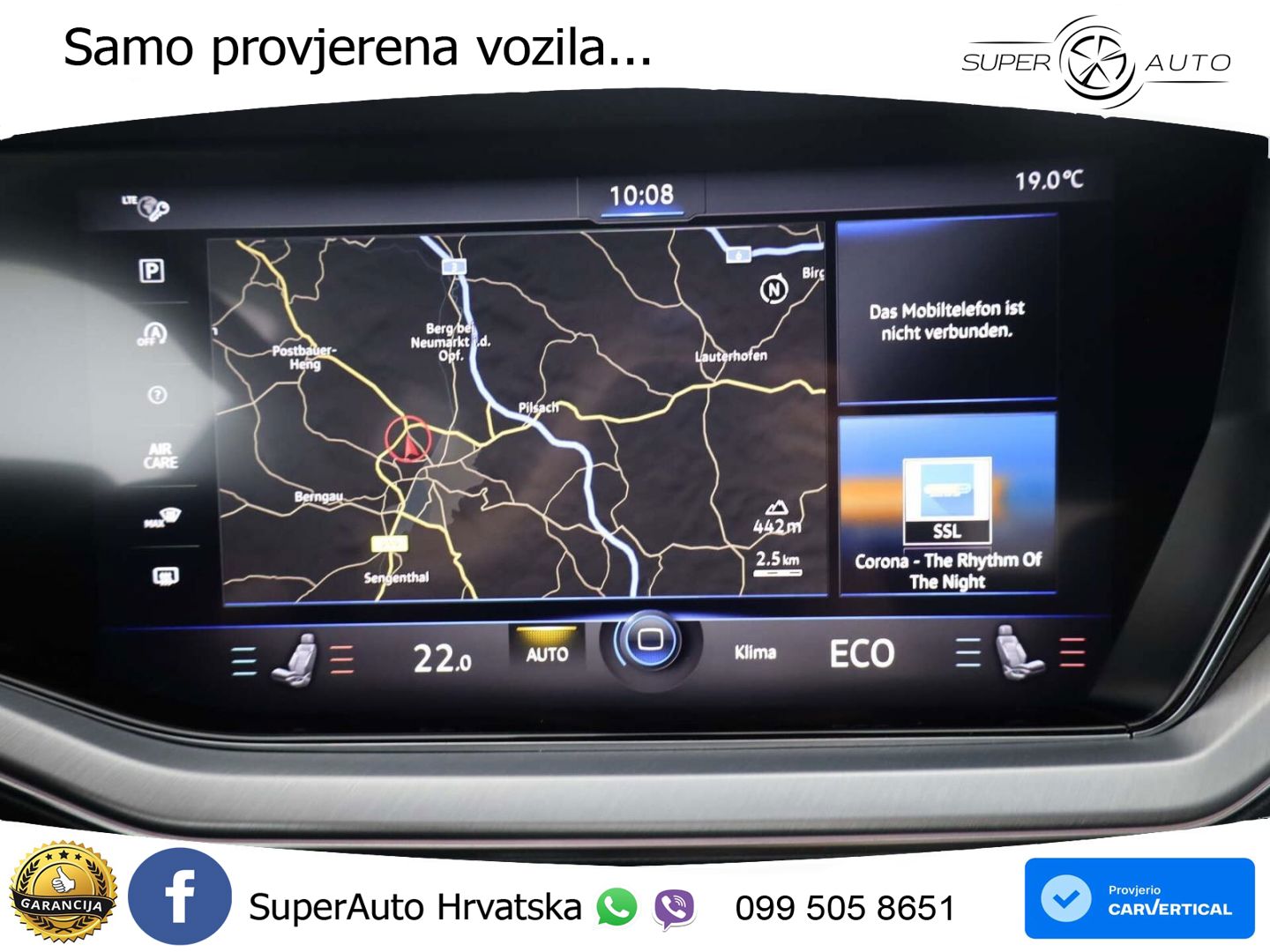 Volkswagen Touareg 3.0 V6 TDI (286 KS) 4MOTION Tiptronic ZRAČNI+ACC+4xGR SJED+KAM