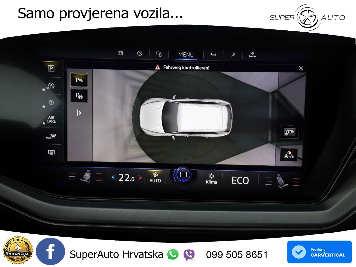 Volkswagen Touareg 3.0 V6 TDI (286 KS) 4MOTION Tiptronic ZRAČNI+ACC+4xGR SJED+KAM