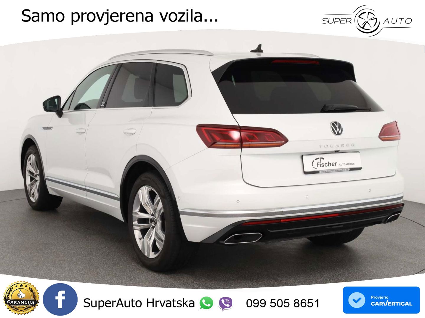Volkswagen Touareg 3.0 V6 TDI (286 KS) 4MOTION Tiptronic ZRAČNI+ACC+4xGR SJED+KAM