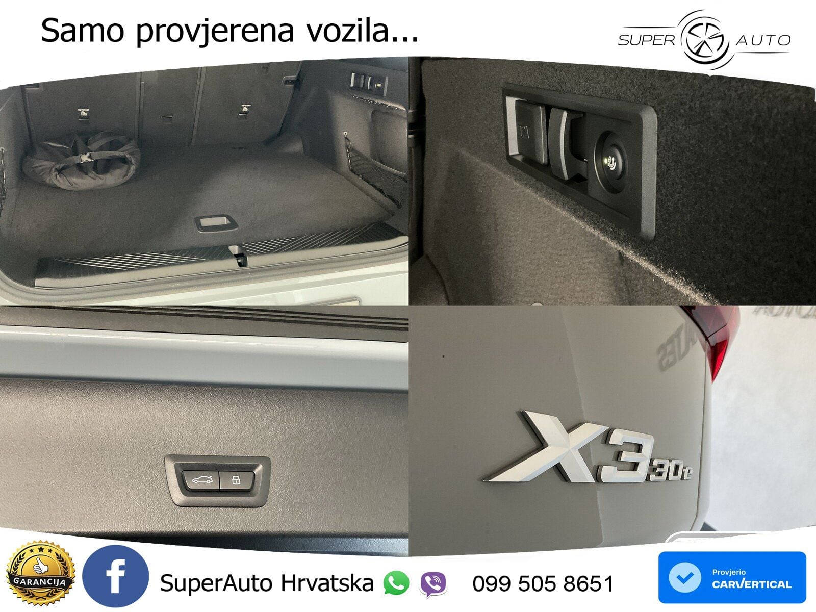 BMW X3 30e xDrive Steptronic M Sport LED+GR SJED+ACC