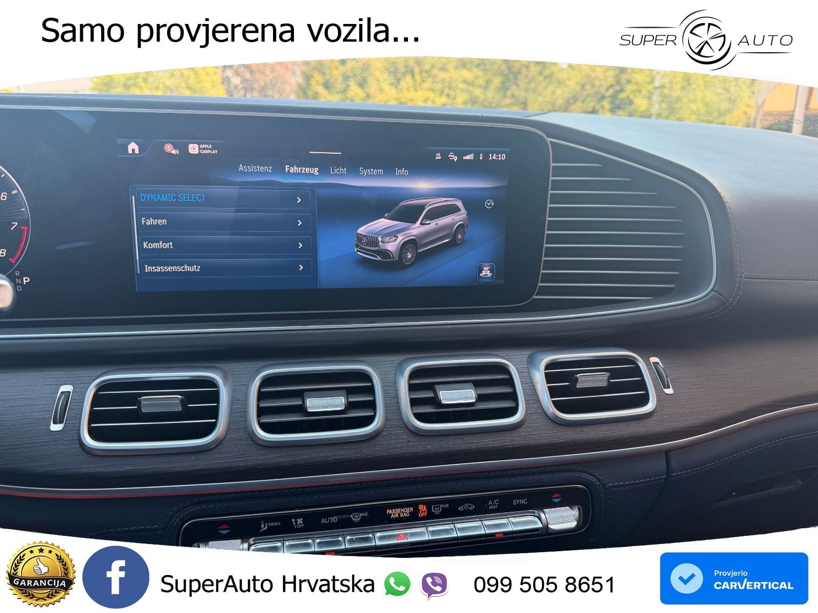 Mercedes-Benz GLS AMG GLS 63 V8 EQ Boost 4MATIC+ TCT Manufaktur ACC+HEAD+4xGR SJED+360+PANO