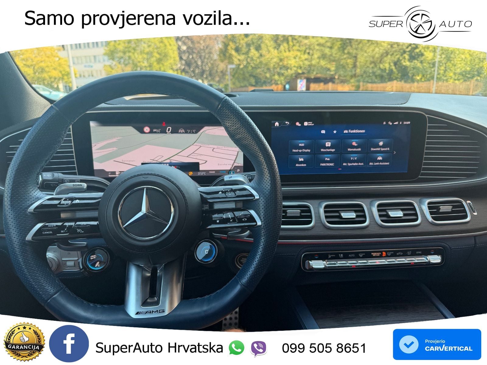 Mercedes-Benz GLS AMG GLS 63 V8 EQ Boost 4MATIC+ TCT Manufaktur ACC+HEAD+4xGR SJED+360+PANO