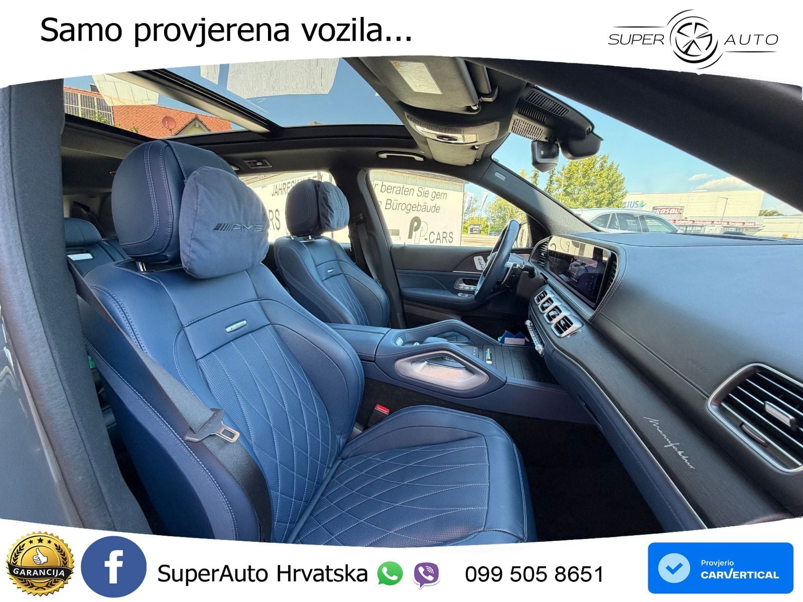 Mercedes-Benz GLS AMG GLS 63 V8 EQ Boost 4MATIC+ TCT Manufaktur ACC+HEAD+4xGR SJED+360+PANO