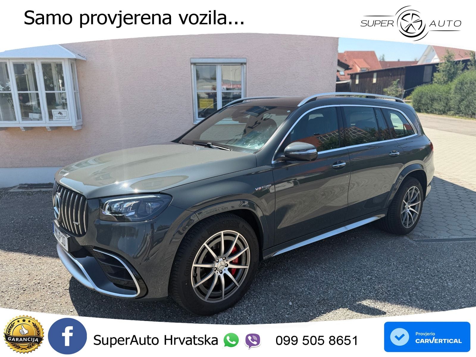 Mercedes-Benz GLS AMG GLS 63 V8 EQ Boost 4MATIC+ TCT Manufaktur ACC+HEAD+4xGR SJED+360+PANO