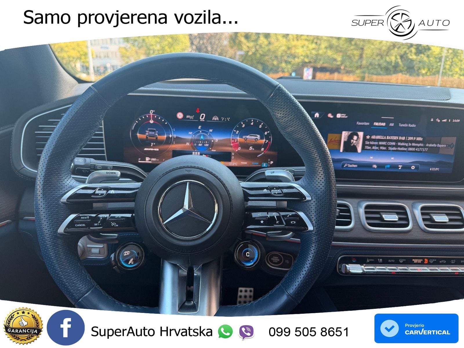 Mercedes-Benz GLS AMG GLS 63 V8 EQ Boost 4MATIC+ TCT Manufaktur ACC+HEAD+4xGR SJED+360+PANO