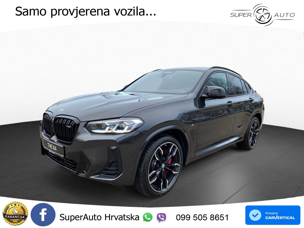 BMW X4 M40d (340 KS) xDrive Steptronic ACC+HEAD+4xGR SJED+360+PANO