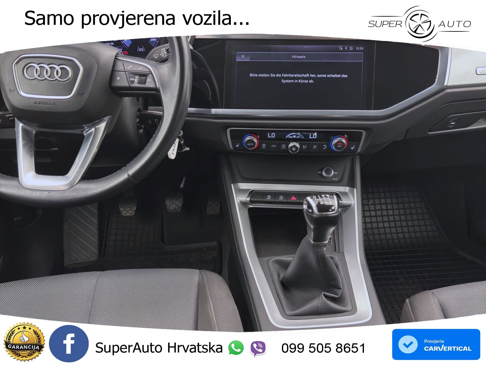 Audi Q3 35 TFSI (150 KS) advanced LED+GR SJED+ACC