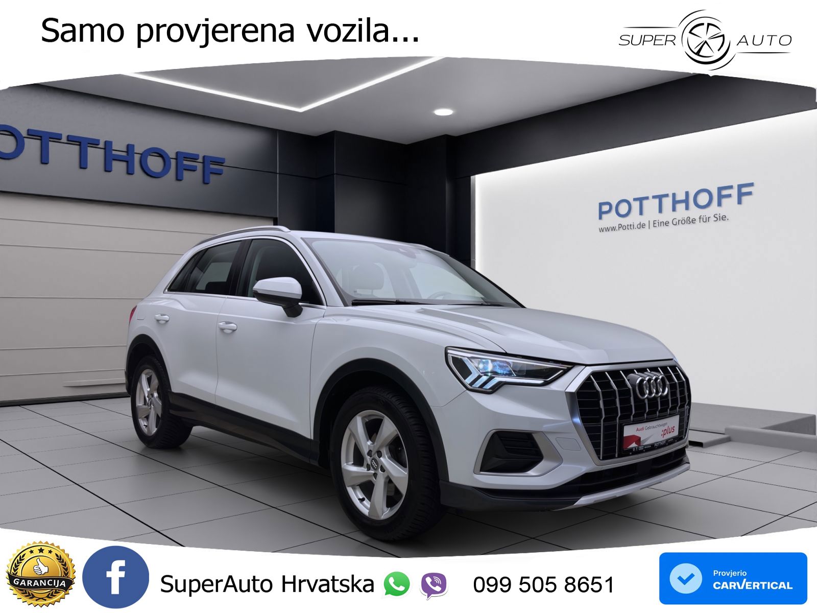 Audi Q3 35 TFSI (150 KS) advanced LED+GR SJED+ACC
