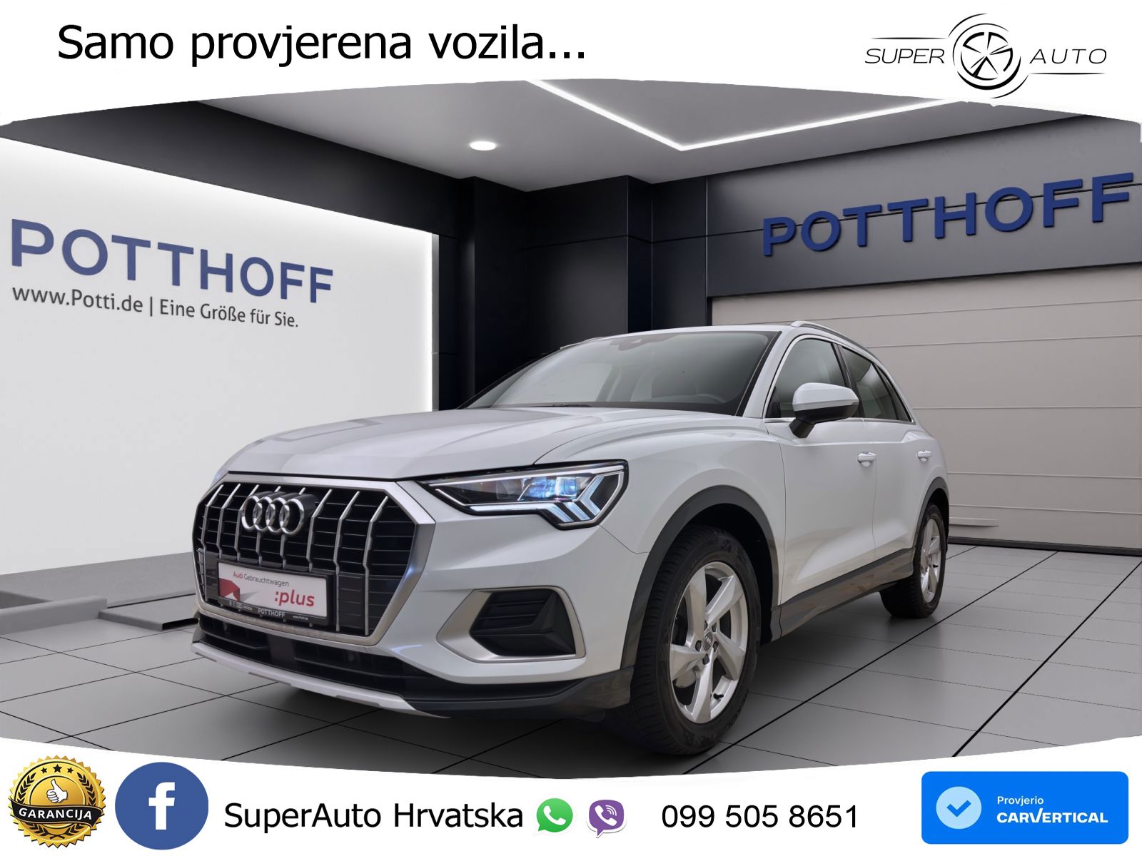 Audi Q3 35 TFSI (150 KS) advanced LED+GR SJED+ACC