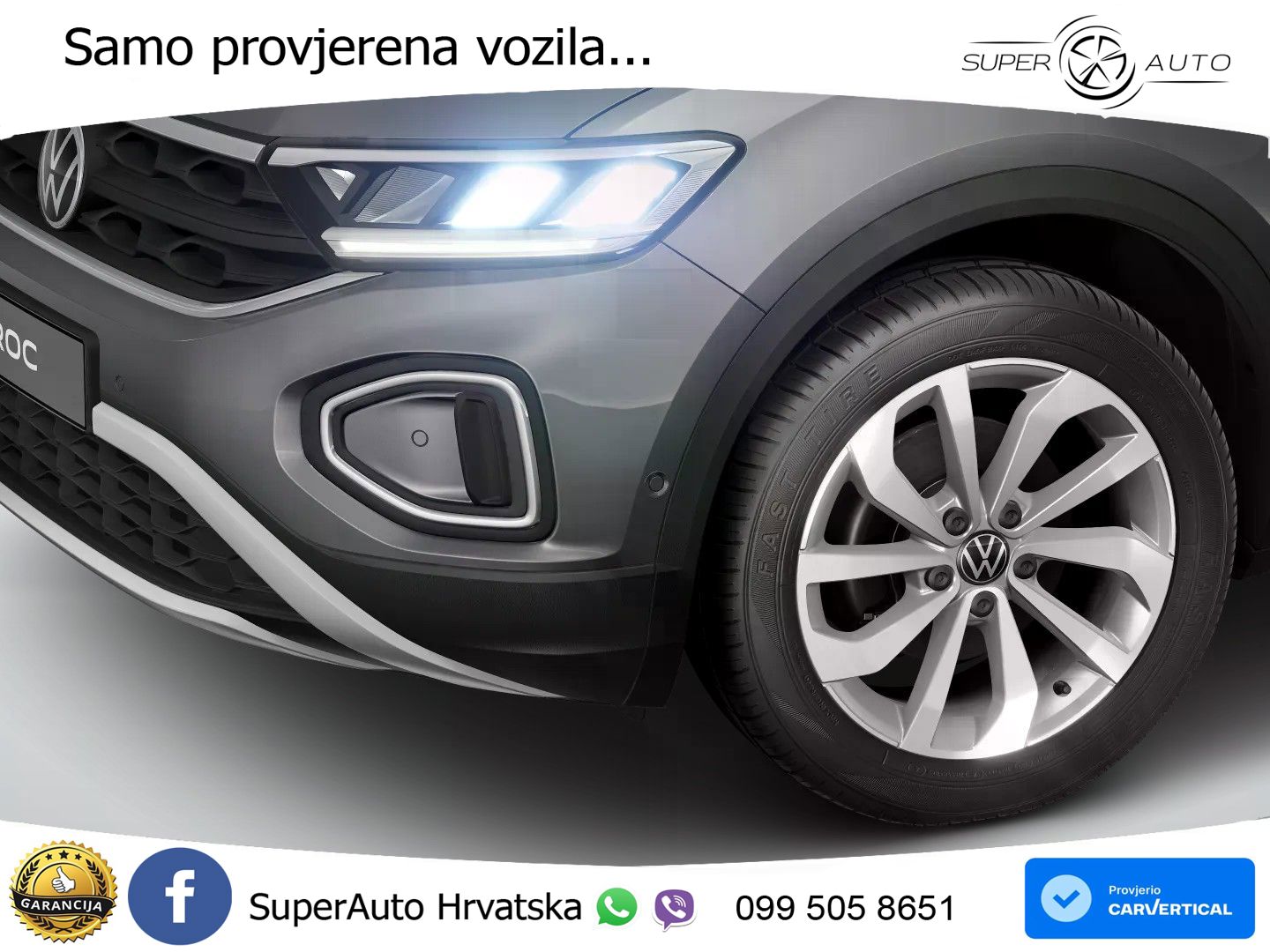Volkswagen T-Roc 1.5 TSI (150 KS) DSG LED+GR SJED+ACC