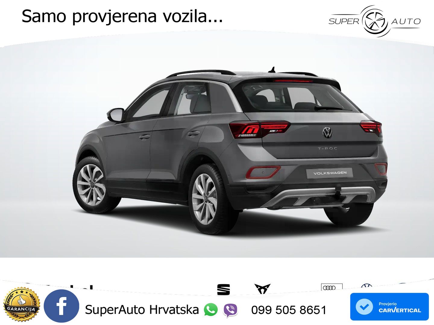Volkswagen T-Roc 1.5 TSI (150 KS) DSG LED+GR SJED+ACC