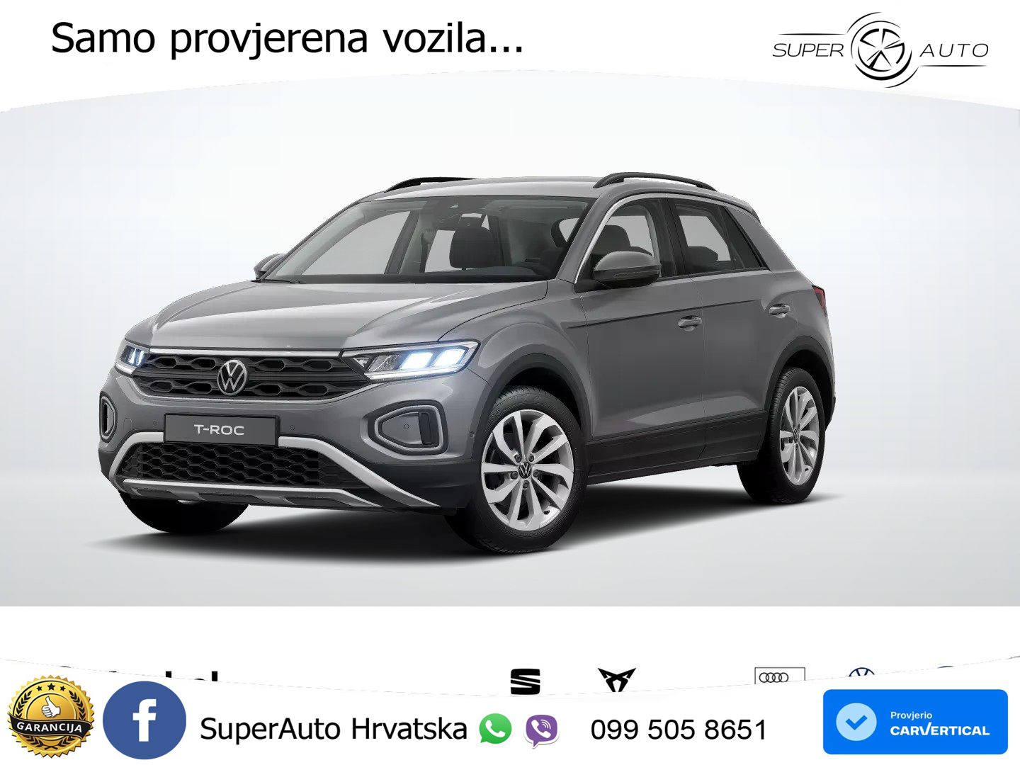 Volkswagen T-Roc 1.5 TSI (150 KS) DSG LED+GR SJED+ACC