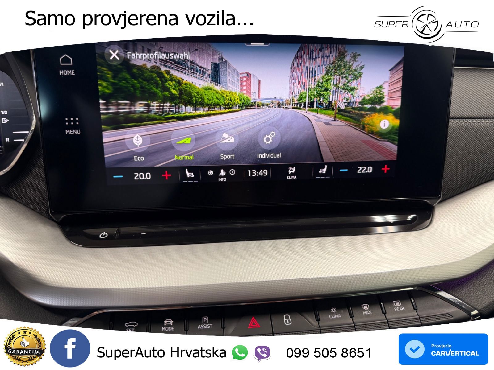 Škoda Octavia Combi 2.0 TDI (150 KS) DSG LED+GR SJED+ACC