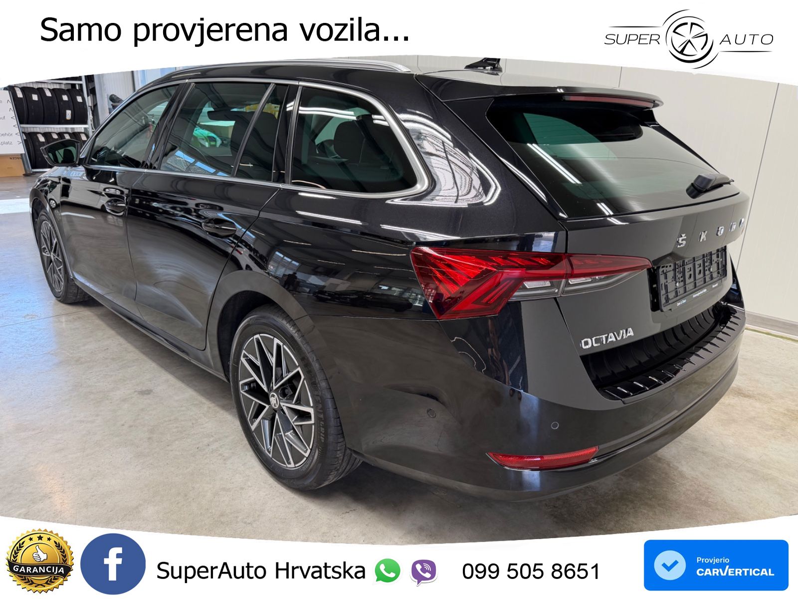 Škoda Octavia Combi 2.0 TDI (150 KS) DSG LED+GR SJED+ACC