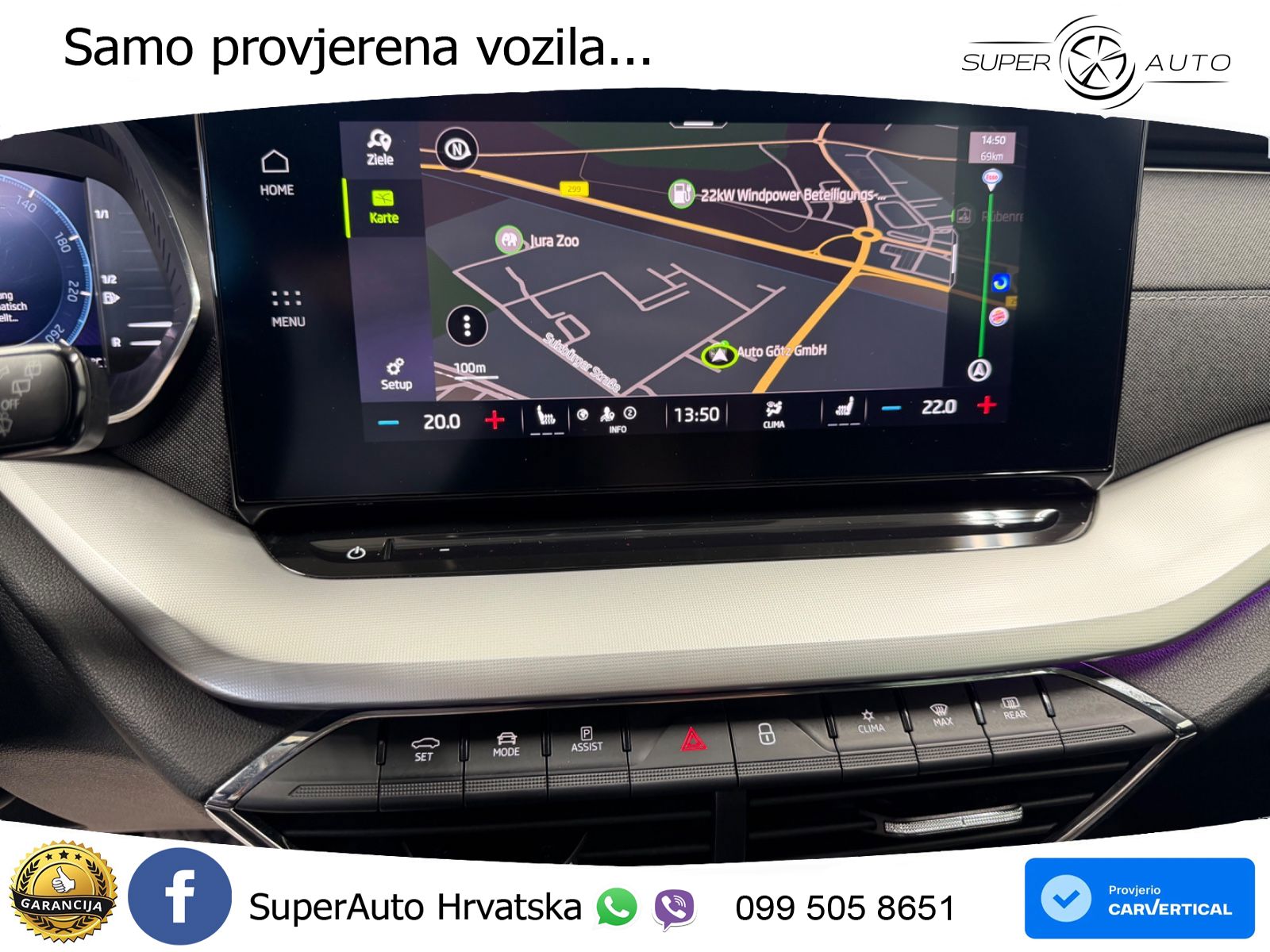 Škoda Octavia Combi 2.0 TDI (150 KS) DSG LED+GR SJED+ACC