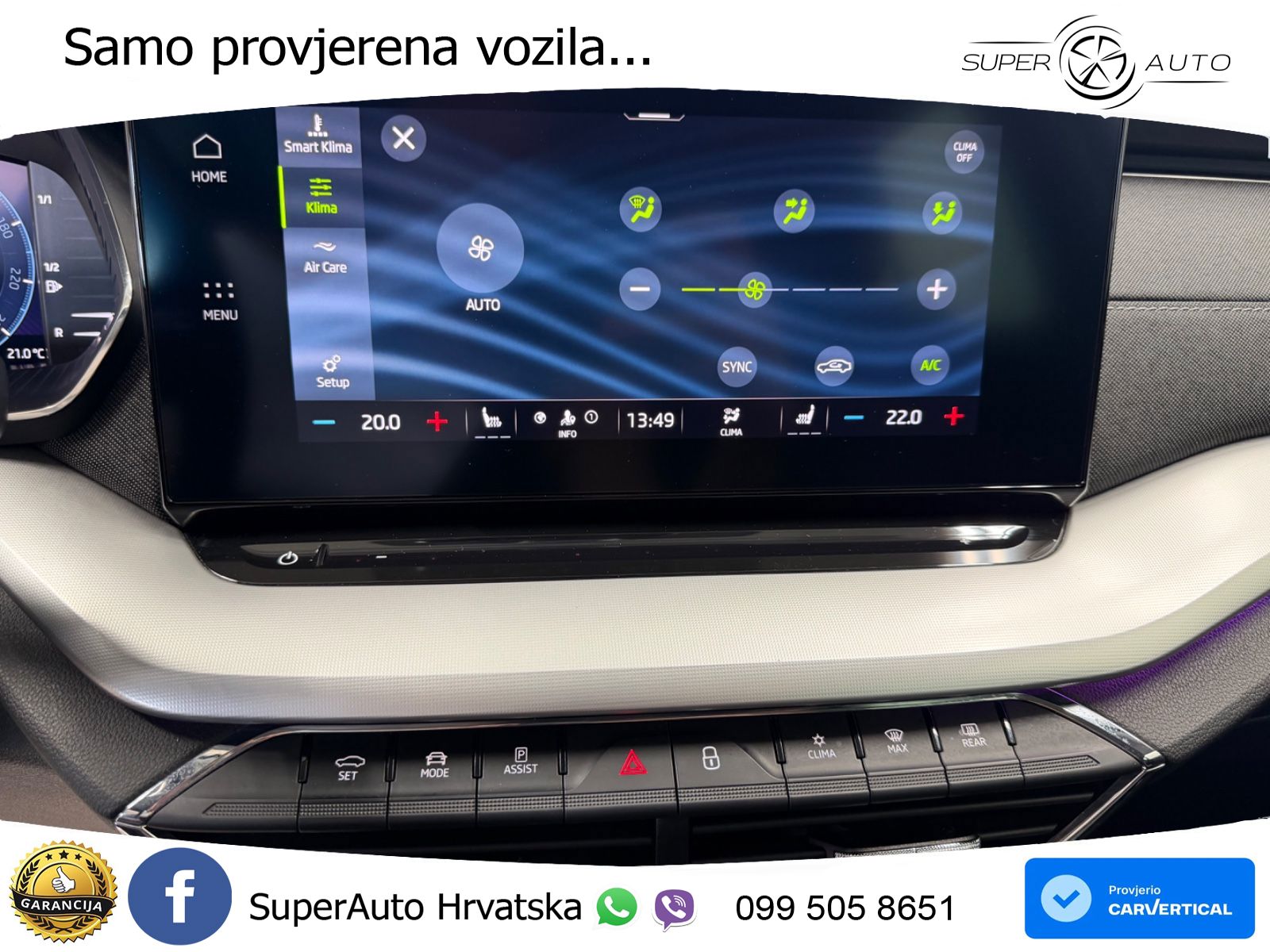 Škoda Octavia Combi 2.0 TDI (150 KS) DSG LED+GR SJED+ACC